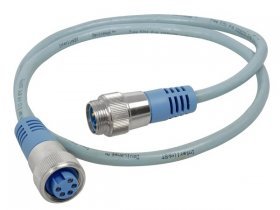 Maretron Unisex-Adult NZN-205 Mini Double-Ended CORDSET-M to F-1M (Blue), Multicolor, Standard von Maretron