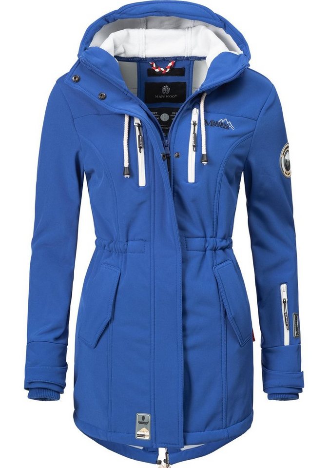 Marikoo Funktionsmantel Zimtzicke Wasserdichter Softshell Parka mit Kapuze Marikoo Funktionsmantel Zimtzicke Wasserdichter Softshell Parka mit Kapuze von Marikoo