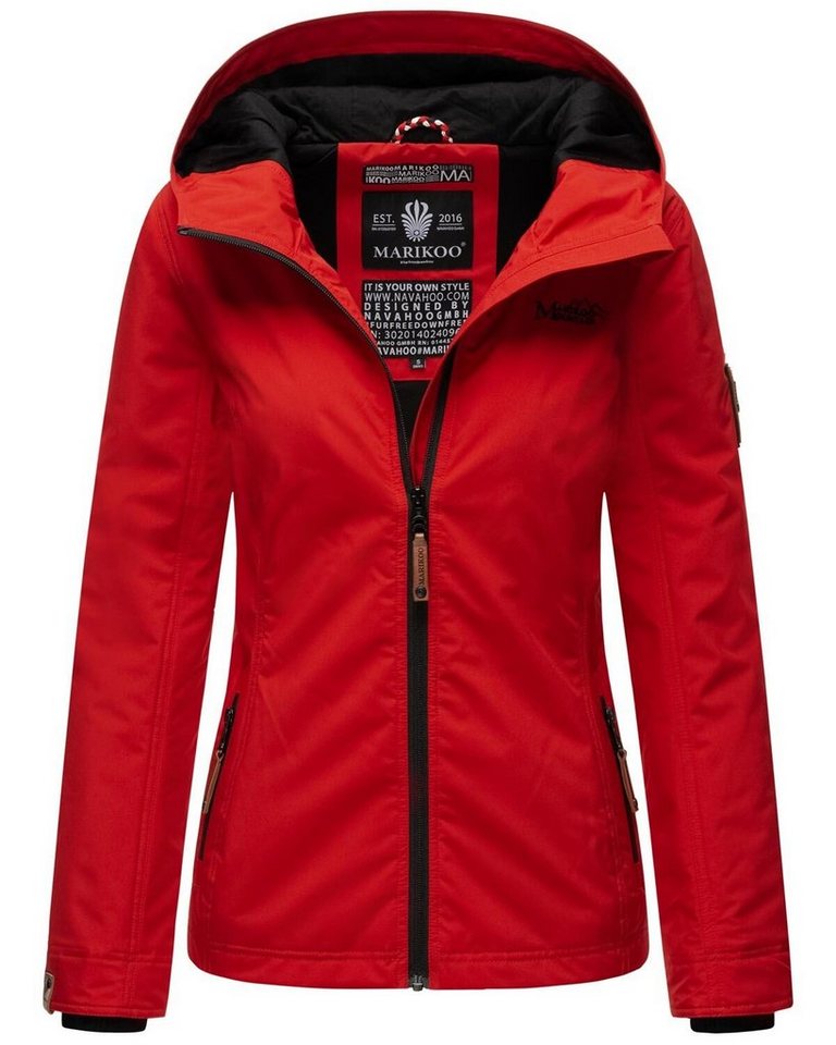 Marikoo Outdoorjacke Brombeere sportliche Übergangsjacke mit Kapuze Marikoo Outdoorjacke Brombeere sportliche Übergangsjacke mit Kapuze von Marikoo