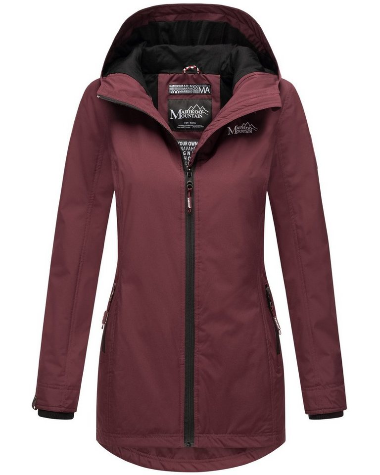 Marikoo Outdoorjacke Honigbeere sportliche Übergangsjacke mit Kapuze Marikoo Outdoorjacke Honigbeere sportliche Übergangsjacke mit Kapuze von Marikoo