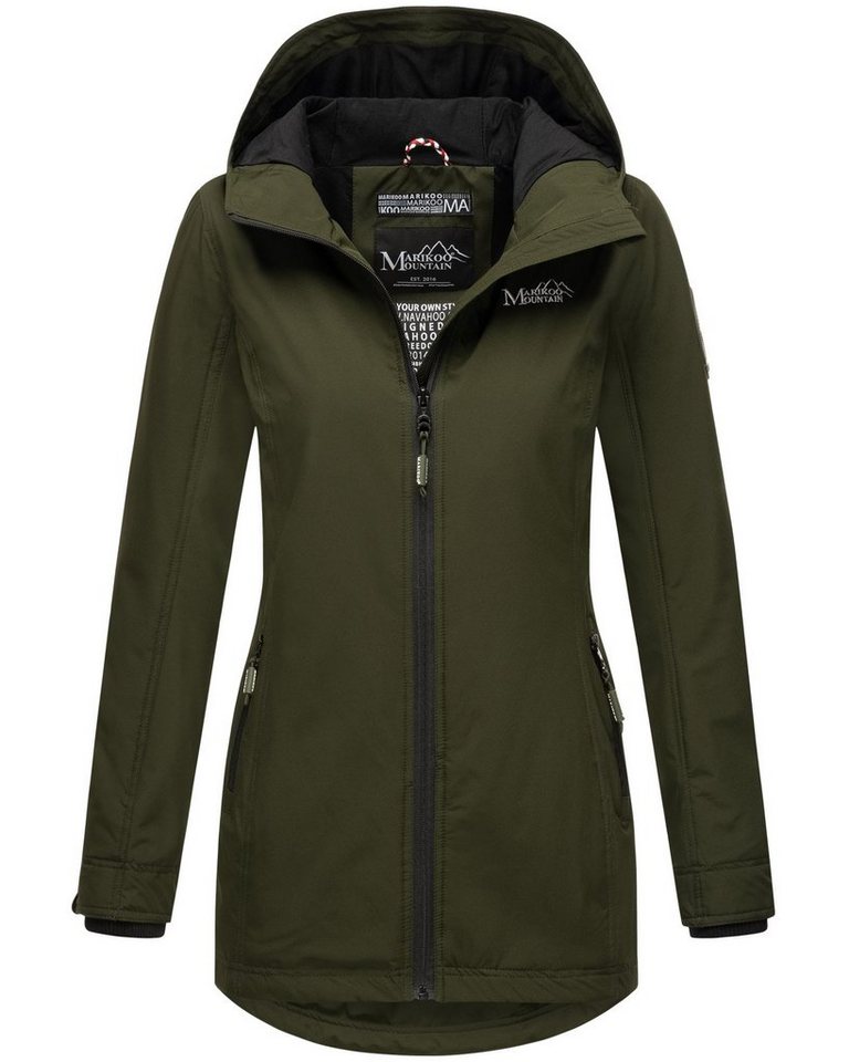 Marikoo Outdoorjacke Honigbeere sportliche Übergangsjacke mit Kapuze Marikoo Outdoorjacke Honigbeere sportliche Übergangsjacke mit Kapuze von Marikoo