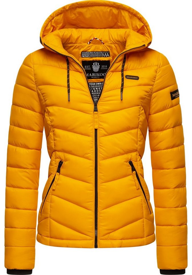 Marikoo Steppjacke Kuala ultraleichte Übergangsjacke mit Kapuze Marikoo Steppjacke Kuala ultraleichte Übergangsjacke mit Kapuze von Marikoo