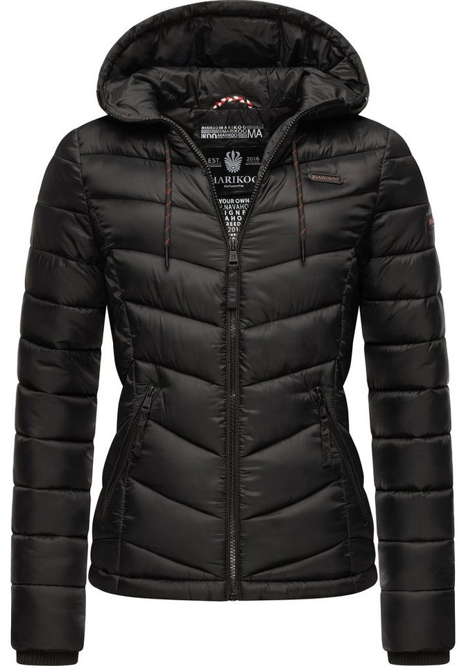 Marikoo Steppjacke Kuala ultraleichte Übergangsjacke mit Kapuze Marikoo Steppjacke Kuala ultraleichte Übergangsjacke mit Kapuze von Marikoo