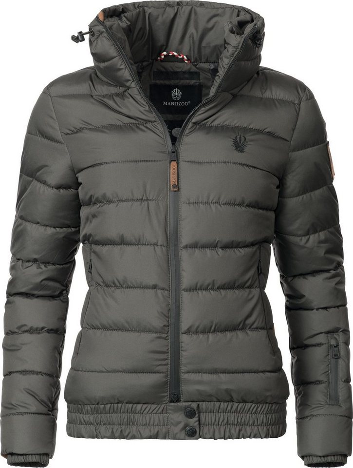 Marikoo Steppjacke Poison stylische Damen Winterjacke mit hohem Kragen Marikoo Steppjacke Poison stylische Damen Winterjacke mit hohem Kragen von Marikoo