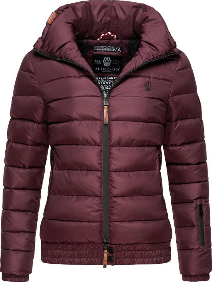 Marikoo Steppjacke Poison stylische Damen Winterjacke mit hohem Kragen Marikoo Steppjacke Poison stylische Damen Winterjacke mit hohem Kragen von Marikoo