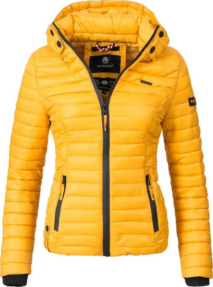 Marikoo Steppjacke Samtpfote ultraleichte Übergangsjacke mit Kapuze Marikoo Steppjacke Samtpfote ultraleichte Übergangsjacke mit Kapuze von Marikoo