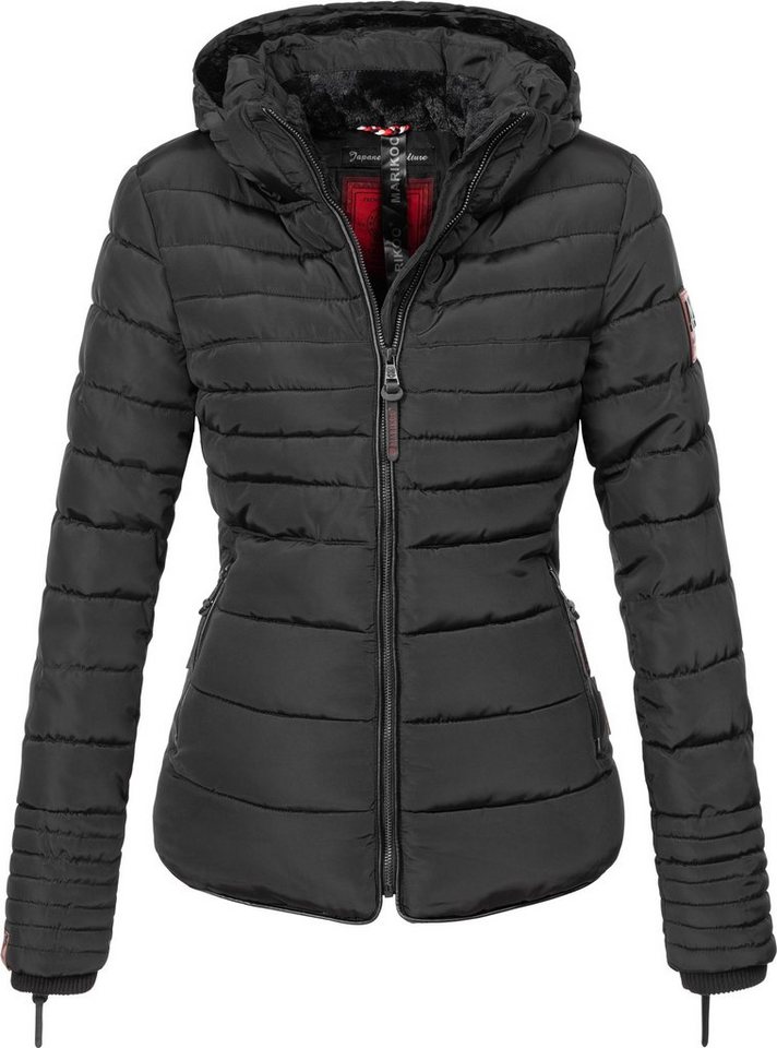 Marikoo Winterjacke Amber stylische Steppjacke mit Teddyfutter Marikoo Winterjacke Amber stylische Steppjacke mit Teddyfutter von Marikoo