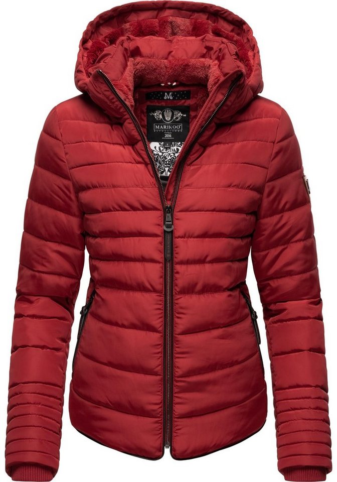 Marikoo Winterjacke Amber stylische Steppjacke mit Teddyfutter Marikoo Winterjacke Amber stylische Steppjacke mit Teddyfutter von Marikoo