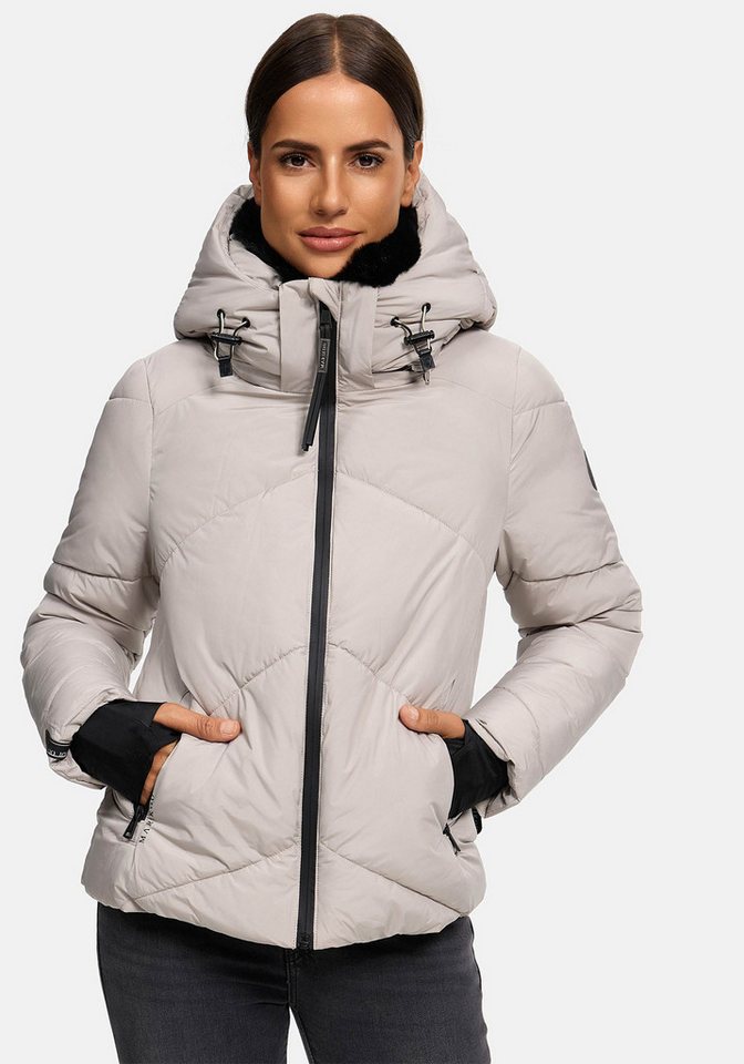 Marikoo Winterjacke Simaraa mit abnehmbarem Kunstfellkragen Marikoo Winterjacke Simaraa mit abnehmbarem Kunstfellkragen von Marikoo