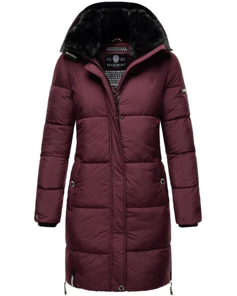 Marikoo Winterjacke Streliziaa mit kuschlig weichem Innenkragen und abnehmbarer Kapuze Marikoo Winterjacke Streliziaa mit kuschlig weichem Innenkragen und abnehmbarer Kapuze von Marikoo