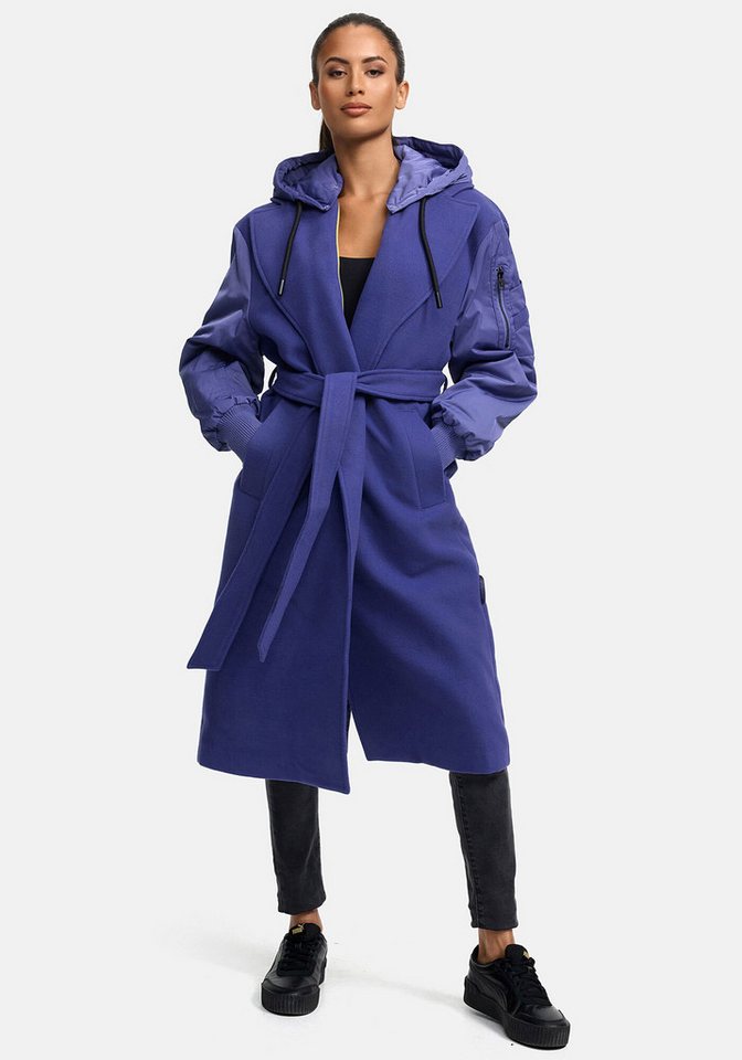 Marikoo Winterjacke Tjadee Langer Wickelmantel Marikoo Winterjacke Tjadee Langer Wickelmantel von Marikoo