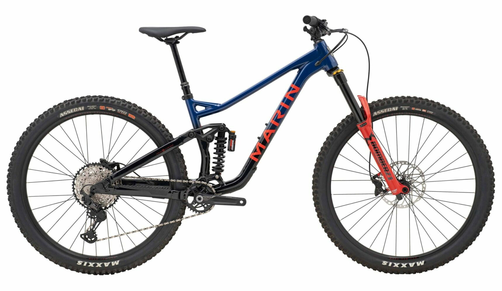 Marin Alpine Trail XR Gloss Blue/Black/Red 2023 29"; Diamant von Marin