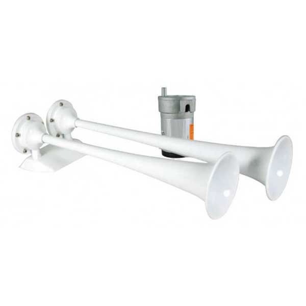 Marinco 10122 Double Air Compressor Horn 12v Silber Marinco 10122 Double Air Compressor Horn 12v Silber von Marinco