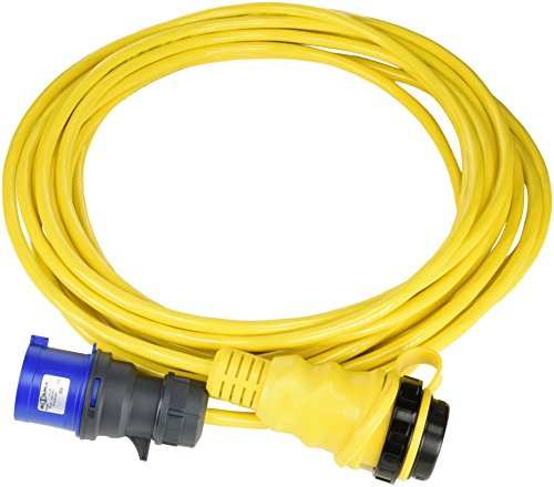 Marinco 32 A 230 V Cordset, 15 m W/EUROP Lichter nautischen, Unisex Erwachsene, Gelb, Einheitsgröße von Marinco