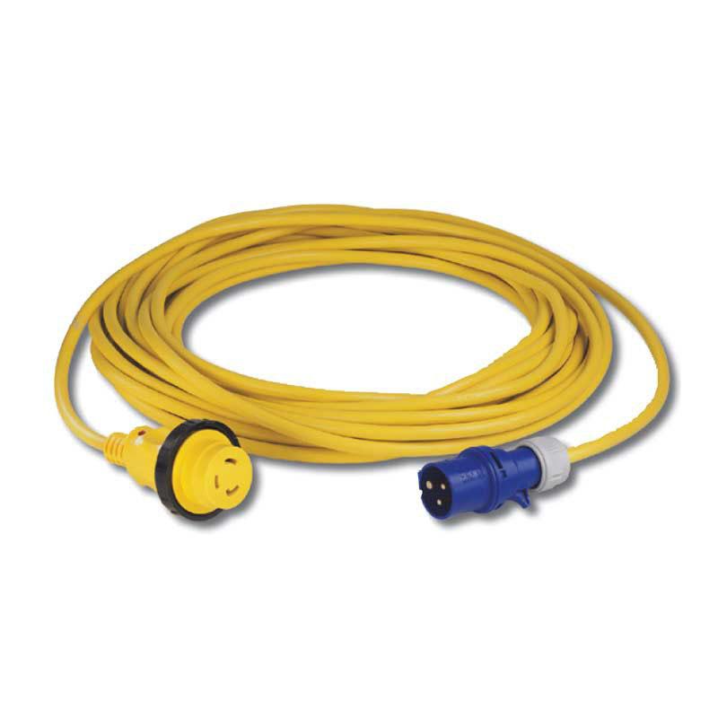 Marinco Locking Shore Power Cordset Cable Gelb 25 m von Marinco