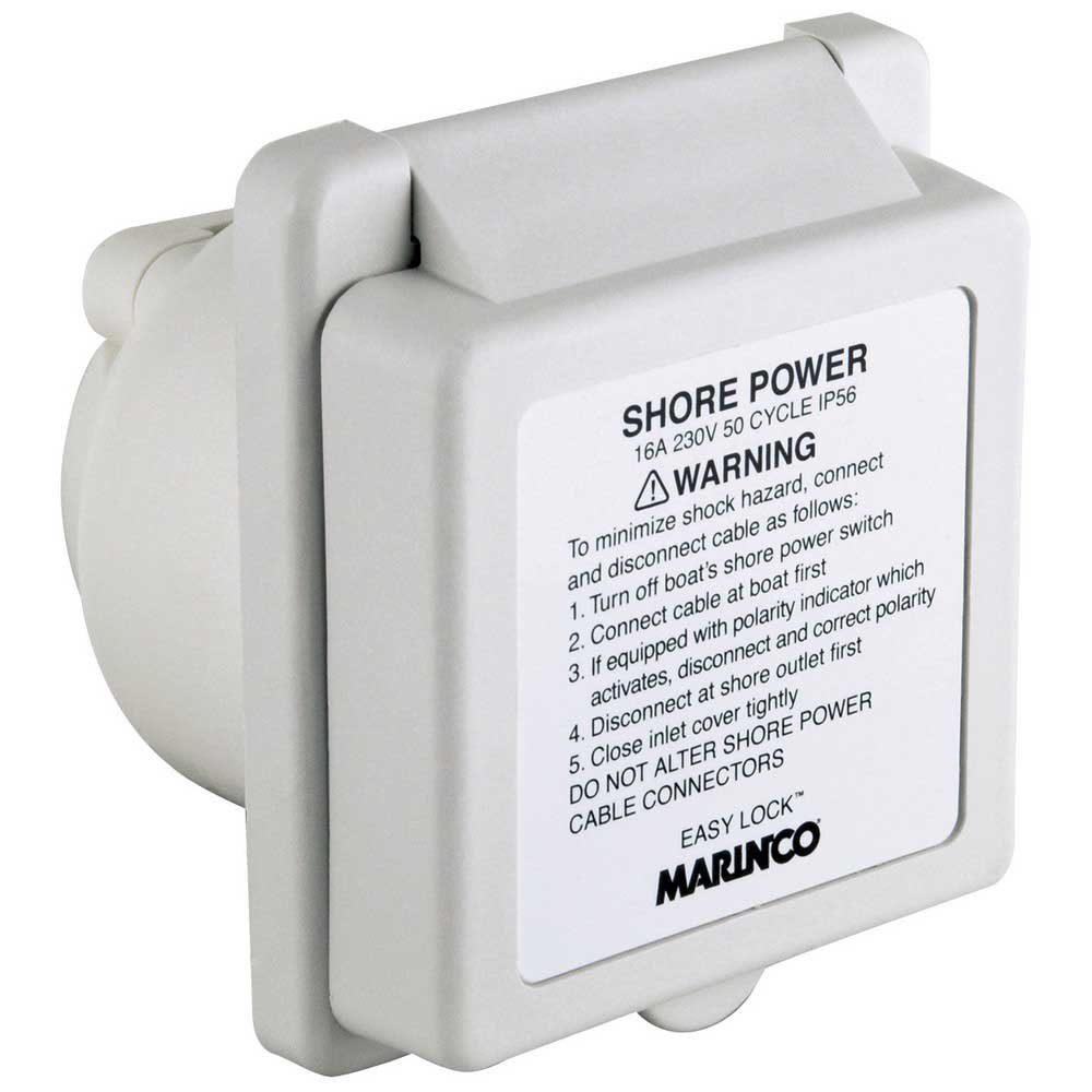 Marinco Square Plug 16 A/ 230v Weiß Marinco Square Plug 16 A/ 230v Weiß von Marinco