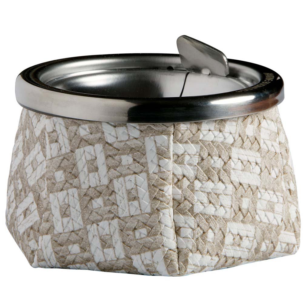 Marine Business Aruba Rhombus Ashtray Beige 9 x 11.5 cm von Marine Business