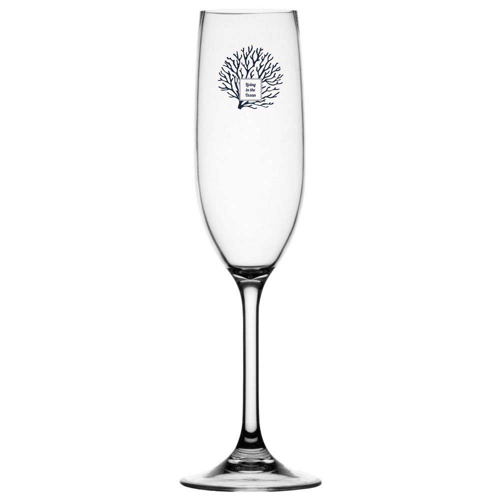 Marine Business Living 170ml Champagne Cup 6 Units Durchsichtig von Marine Business