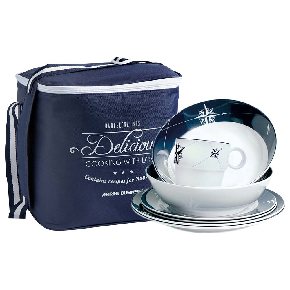 Marine Business Northwind Tableware Set 24 Pieces Durchsichtig Marine Business Northwind Tableware Set 24 Pieces Durchsichtig von Marine Business