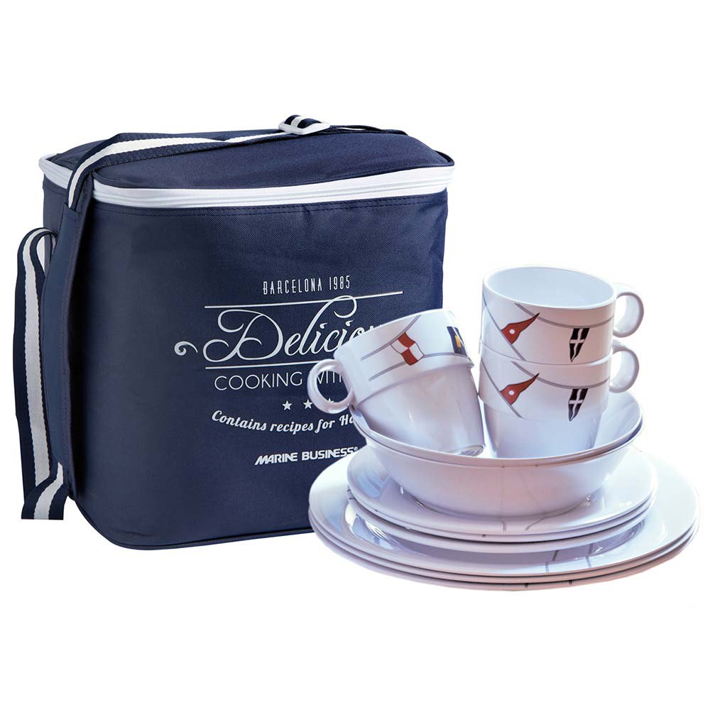 Marine Business Regata 24 Pieces Tableware Set Durchsichtig von Marine Business