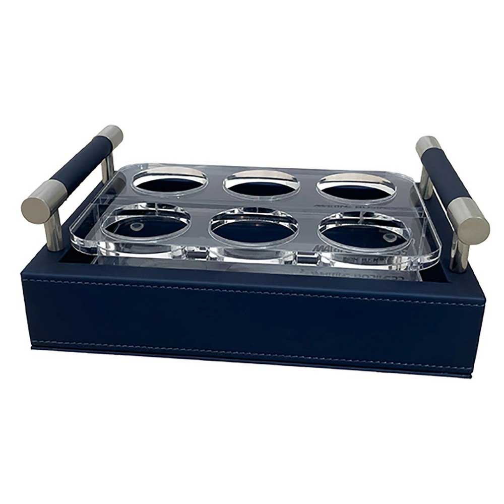 Marine Business Waves Shot Holder Tray Silber 18 x 12 x 3.5 cm Marine Business Waves Shot Holder Tray Silber 18 x 12 x 3.5 cm von Marine Business