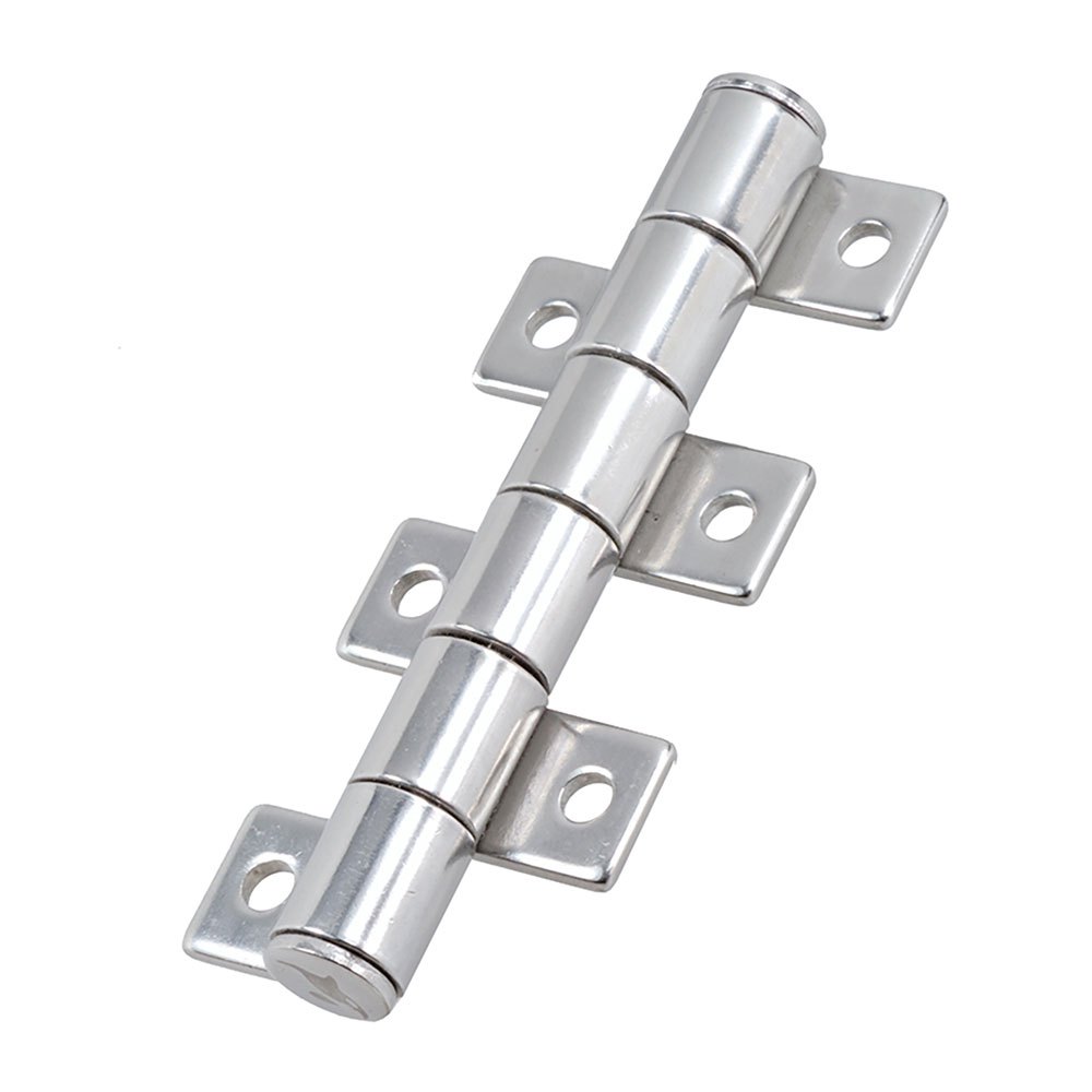 Marine Town 123x28x2 Mm Stainless Steel Cylindrical Hinge With Clutch Silber von Marine Town