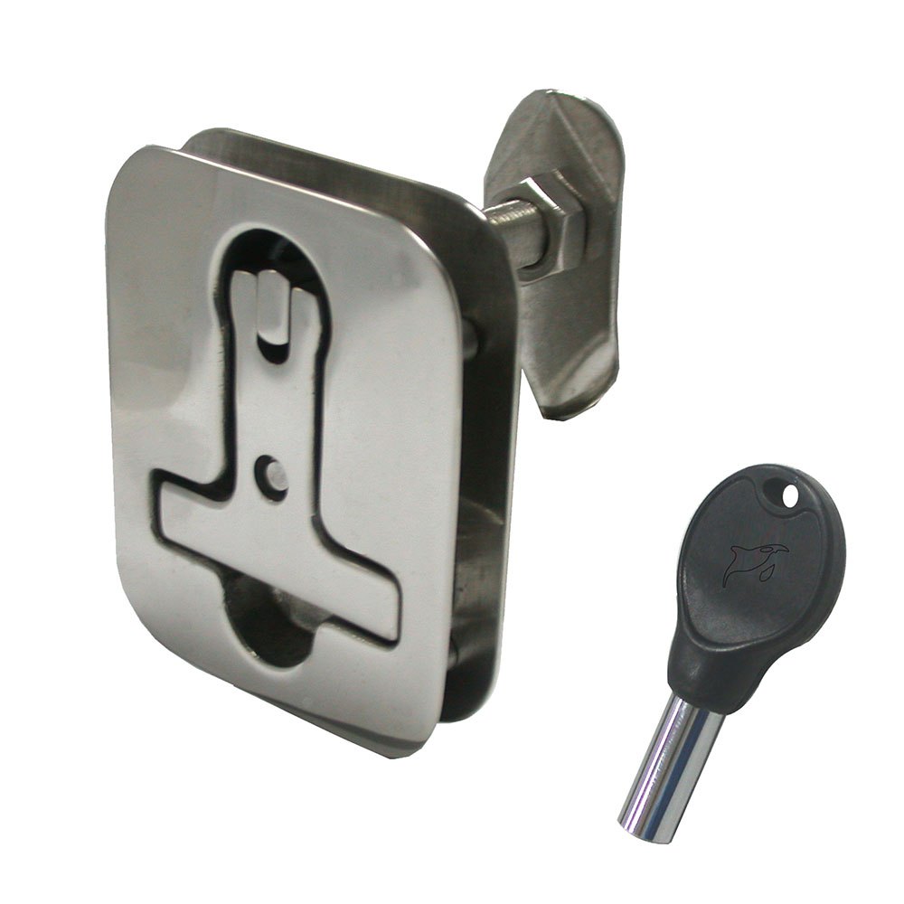 Marine Town Stainless Steel Square Handle With Lock Silber Marine Town Stainless Steel Square Handle With Lock Silber von Marine Town