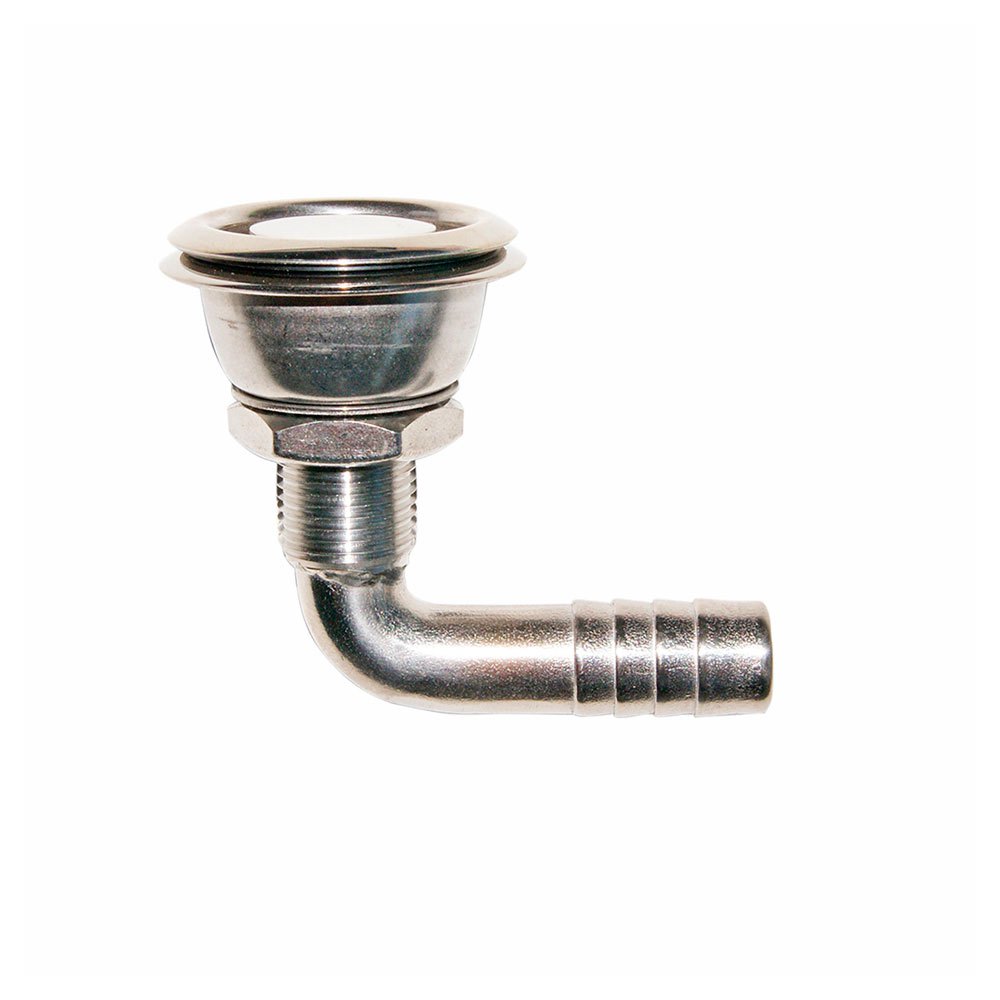 Marine Town Stainless Steel Curved Thru-hull Silber 20 mm Marine Town Stainless Steel Curved Thru-hull Silber 20 mm von Marine Town