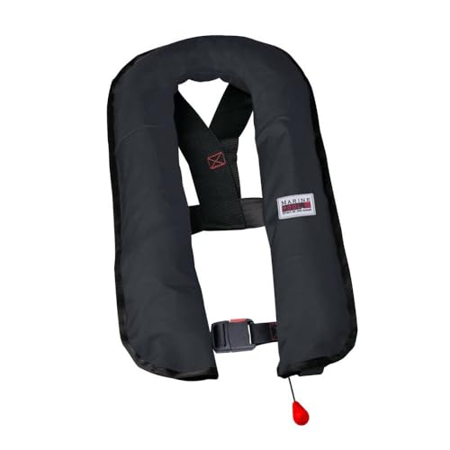 Marinepool Automatische Sicherheitsweste Compact II 150 N mit separater Schwimmblase schwarz I Automatische Rettungsweste I Hoher Komfort I Universelle Passform I Euro-Norm Marinepool Automatische Sicherheitsweste Compact II 150 N mit separater Schwimmblase schwarz I Automatische Rettungsweste I Hoher Komfort I Universelle Passform I Euro-Norm von Marinepool