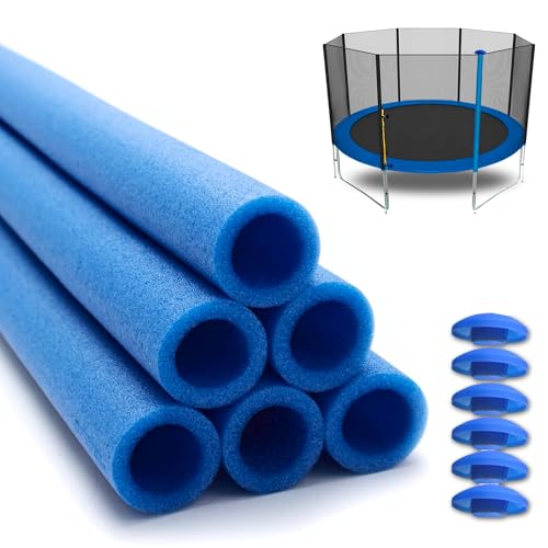 12x Trampolin Schaumstoff Rohre Polster 92cm - Stangenschutz für 6 Stangen Sicherheitsnetz inkl. Kappen – Wetterfest & Stoßdämpfend Made in EU 12x Trampolin Schaumstoff Rohre Polster 92cm - Stangenschutz für 6 Stangen Sicherheitsnetz inkl. Kappen – Wetterfest & Stoßdämpfend Made in EU von Andreas Dell
