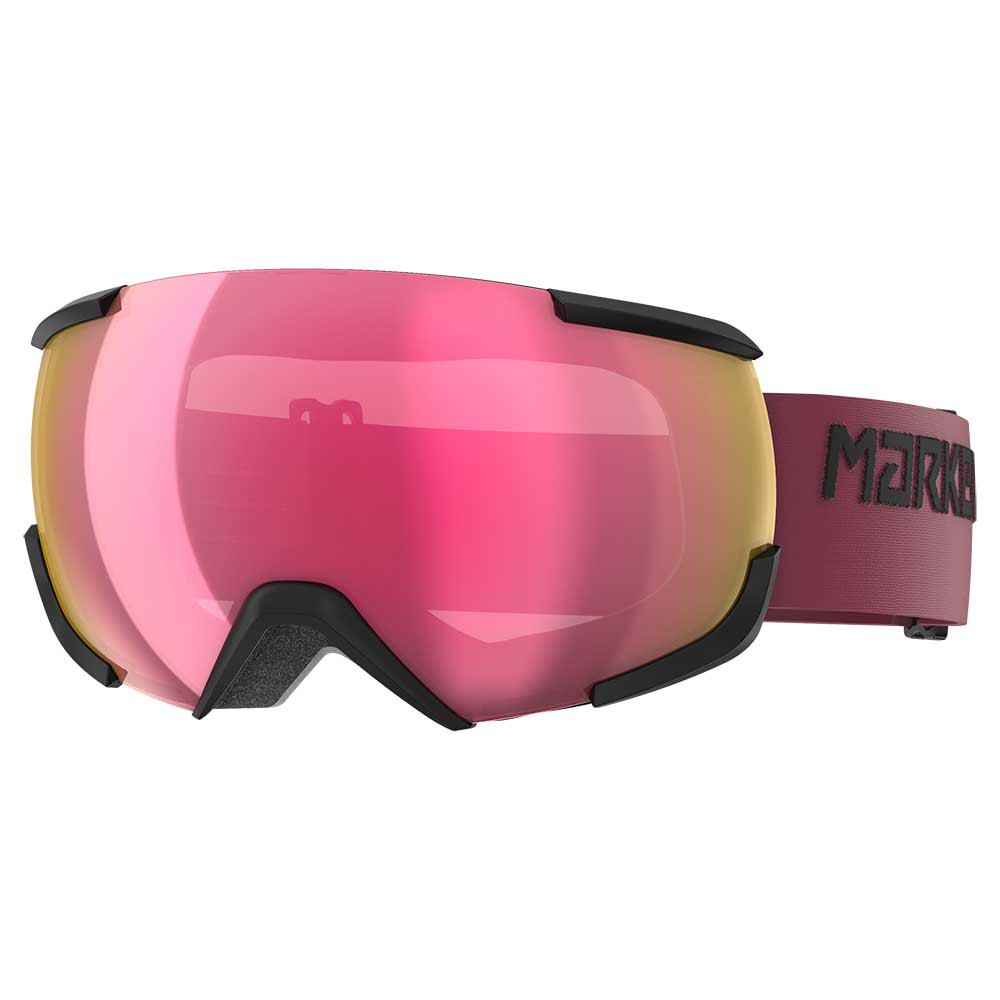 Marker 16:10+ L Ski Goggles Schwarz Wine Gold Mirror/CAT3+Clarity Mirror/CAT1 von Marker