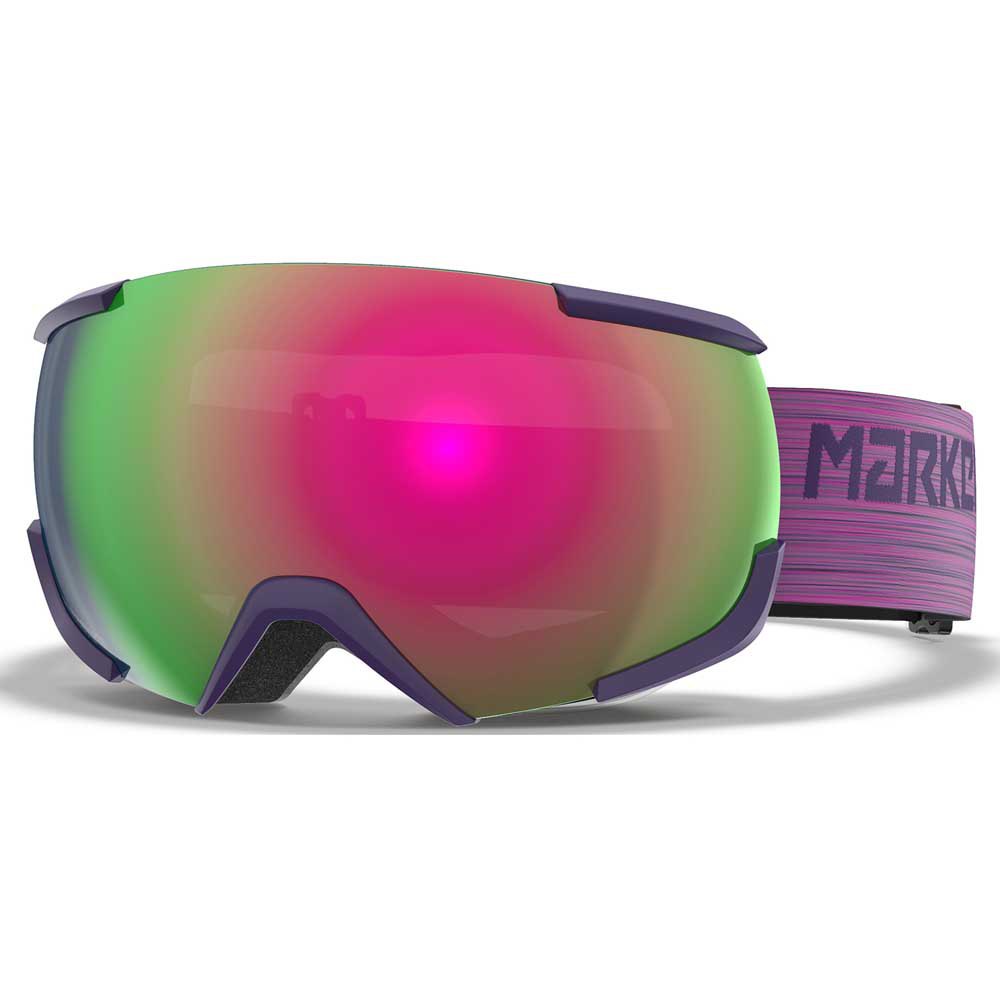 Marker 16:10+ Ski Goggles Lila Pink Plasma Mirror/CAT3+Clarity Mirror/CAT1 von Marker