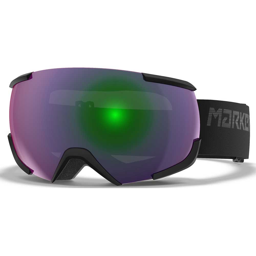 Marker 16:10+ Otg Ski Goggles Schwarz Green Plasma Mirror/CAT2+Clarity Mirror/CAT1 von Marker