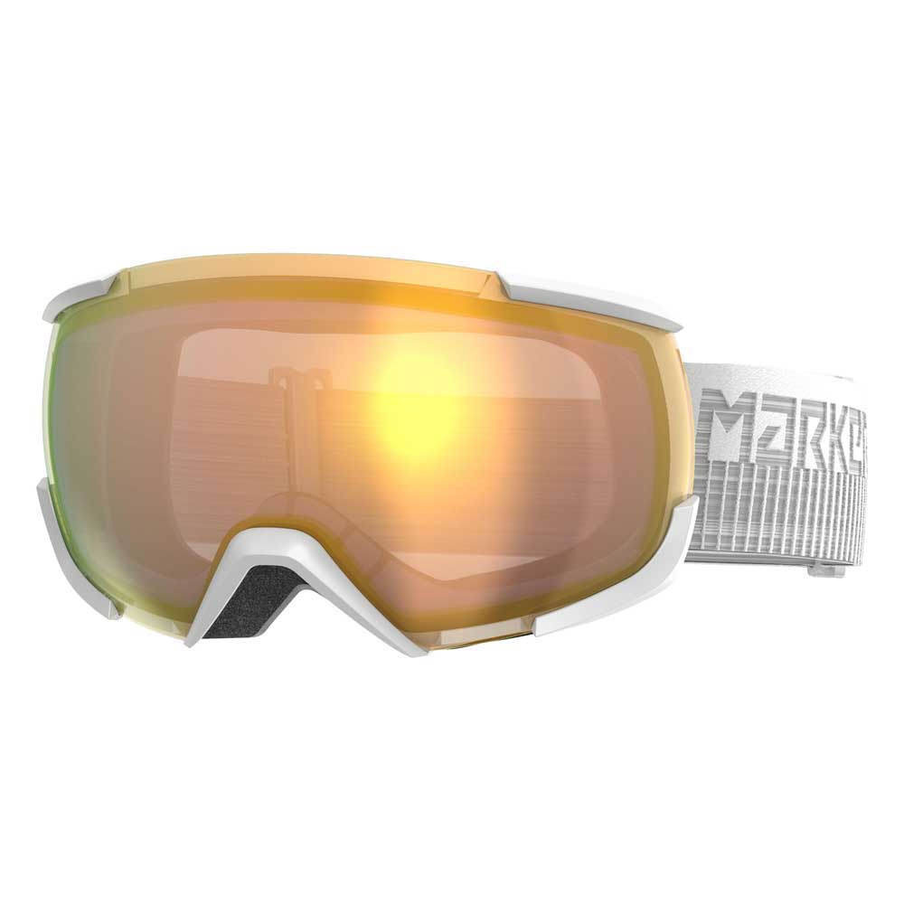 Marker 16:10+ Polarized Ski Goggles Weiß Gold Mirror CS/CAT3+Clarity Mirror/CAT1 Marker 16:10+ Polarized Ski Goggles Weiß Gold Mirror CS/CAT3+Clarity Mirror/CAT1 von Marker