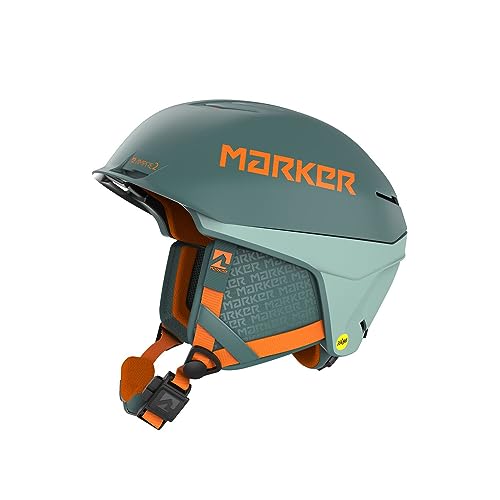 Marker - Skihelm Ampire 2 MIPS Grün Herren – Größe L – Grün von Marker