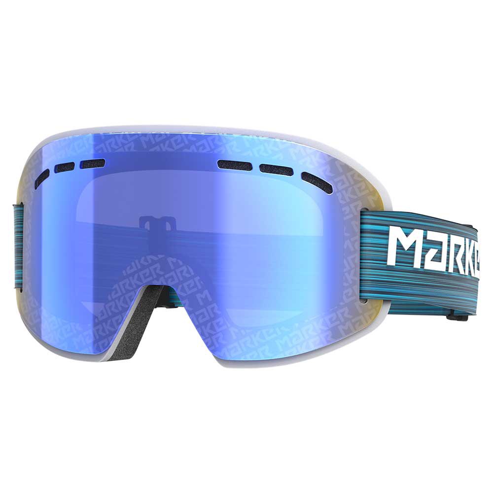 Marker Smooth Operator L Ski Goggles Blau Clarity Mirror/CAT1 von Marker