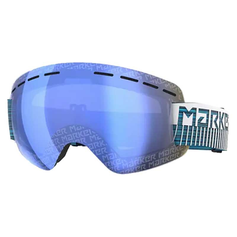Marker Ultra Flex L Ski Goggles Blau Clarity Mirror/CAT1 Marker Ultra Flex L Ski Goggles Blau Clarity Mirror/CAT1 von Marker