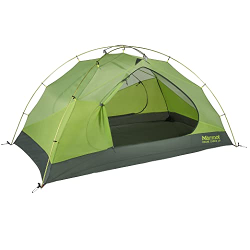 Marmot Crane Creek 2P, Leichtes 2/3-Mann Trekkingzelt, Wasserdichtes Backpackingzelt Zum Camping Und Wandern, Macaw Green/Crocodile, 2 Person Marmot Crane Creek 2P, Leichtes 2/3-Mann Trekkingzelt, Wasserdichtes Backpackingzelt Zum Camping Und Wandern, Macaw Green/Crocodile, 2 Person von Marmot