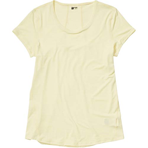 Marmot Damen Aura T-Shirt, Yellow Mist, XS von Marmot
