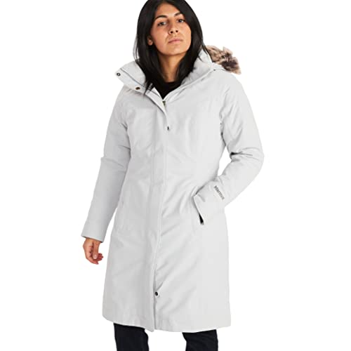 Marmot Damen Chelsea Wasserdichter Daunenmantel Fill Power 700 Platinum Large von MARMOT