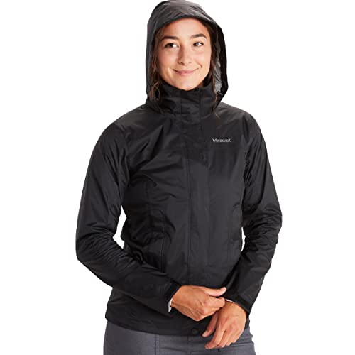 Marmot Damen PreCip Eco Jacket, Wasserdichte Regenjacke, winddichter Regenmantel, atmungsaktiv, faltbarer Hardshell Windbreaker, ideal zum Fahrradfahren & Wandern von Marmot