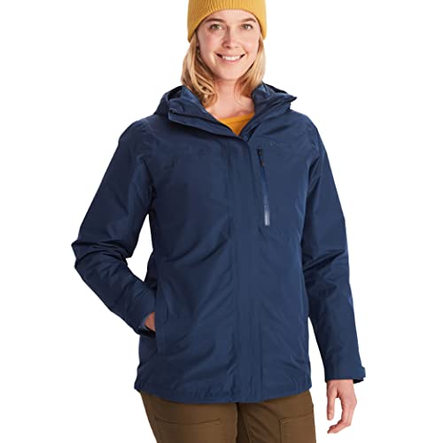 Marmot Damen Ramble Component Jacket, Wasserdichte, warme Jacke, leichte 3 in 1 Regenjacke mit Kapuze, winddichter Regenmantel, atmungsaktiver Windbreaker, ideal zum Wandern von Marmot