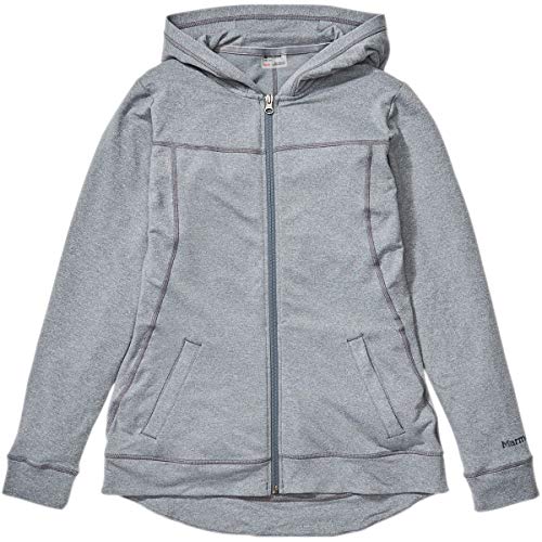 Marmot Damen Tomales Point Kapuzenpullover, Steel Onyx Heather, L von Marmot