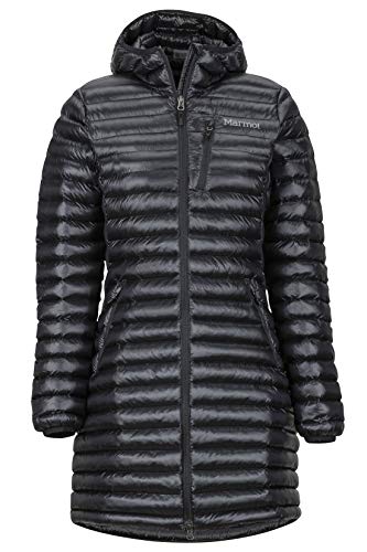 Marmot Damen Ultra-leichte Isolierte Winterjacke, Warme Outdoorjacke, Wasserabweisend, Winddicht Wms L Avant Featherless Hoody, Black, XL, 79330 von Marmot