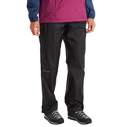 Marmot Damen Wm's PreCip Eco Full Zip Pant, Wasserdichte Regenhose, winddichte Wanderhose, atmungsaktive Regenkleidung zum Wandern und Trekking, Black, M Marmot Damen Wm's PreCip Eco Full Zip Pant, Wasserdichte Regenhose, winddichte Wanderhose, atmungsaktive Regenkleidung zum Wandern und Trekking, Black, M von Marmot