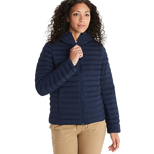 Marmot Damen Echo Featherless Hoody, Ultra-leichte isolierte Winterjacke, warme Outdoorjacke mit Kapuze, wasserabweisende Steppjacke, winddichte Funktionsjacke, klein packbar von Marmot