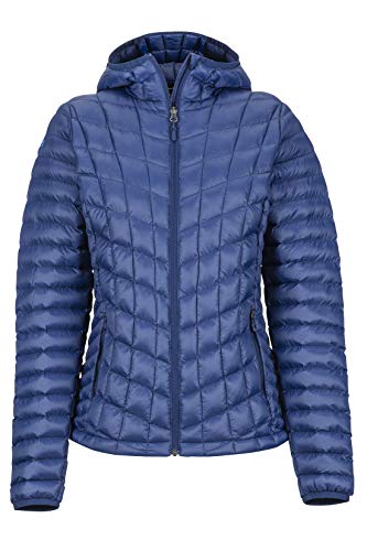 Marmot Damen Ultra-leichte Isolierte Winterjacke, Warme Outdoorjacke, Wasserabweisend, Winddicht Wm's Marmot Featherless Hoody, Arctic Navy, S, 79090 Marmot Damen Ultra-leichte Isolierte Winterjacke, Warme Outdoorjacke, Wasserabweisend, Winddicht Wm's Marmot Featherless Hoody, Arctic Navy, S, 79090 von Marmot