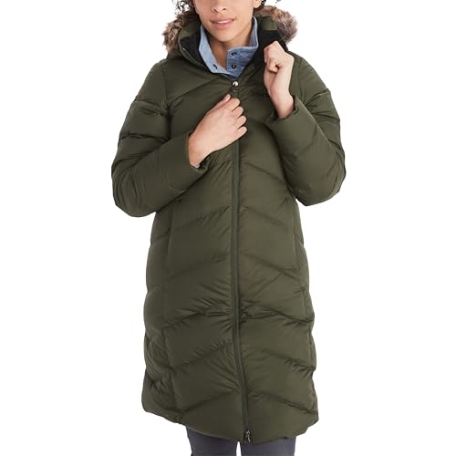Marmot Damen Wm's Montreaux Coat, Leichte Daunenjacke, wasserdichter Daunenparka, warmer Wintermantel, regendichte Winterjacke, winddichte Funktionsjacke mit Kapuze, Nori, L Marmot Damen Wm's Montreaux Coat, Leichte Daunenjacke, wasserdichter Daunenparka, warmer Wintermantel, regendichte Winterjacke, winddichte Funktionsjacke mit Kapuze, Nori, L von Marmot