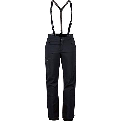 Marmot Damen Trekkinghose Softshell Wanderhose, Funktionshose, Wasserabweisend Wm's Pro Tour Pant, Black, 8, 86020 Marmot Damen Trekkinghose Softshell Wanderhose, Funktionshose, Wasserabweisend Wm's Pro Tour Pant, Black, 8, 86020 von Marmot