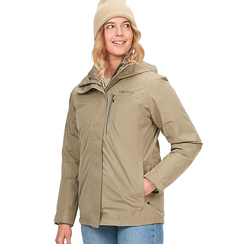 Marmot Damen Ramble Component Jacket, Wasserdichte, warme Jacke, leichte 3 in 1 Regenjacke mit Kapuze, winddichter Regenmantel, atmungsaktiver Windbreaker, ideal zum Wandern von Marmot